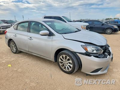 Czwarte zdjęcie samochodu z boku: 2019 NISSAN SENTRA SV VIN:3N1AB7AP6KY229068 - miniatura