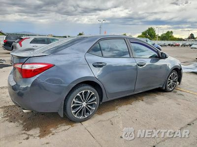 Trzecie zdjęcie samochodu z tyłu: 2014 TOYOTA COROLLA S PLUS VIN:5YFBURHE0EP128303 - miniatura