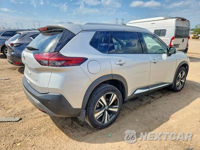 Trzecie zdjęcie samochodu z tyłu: 2021 NISSAN ROGUE SL VIN:JN8BT3CA8MW400157 - miniatura