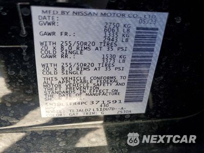 Zdjęcie 14 z 14 samochodu: 2023 INFINITI QX60 LUXE VIN:5N1DL1FR4PC371591 - miniatura