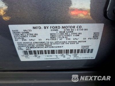 Zdjęcie 13 z 13 samochodu: 2023 FORD EXPLORER ST VIN:1FM5K8GC4PGB32867 - miniatura
