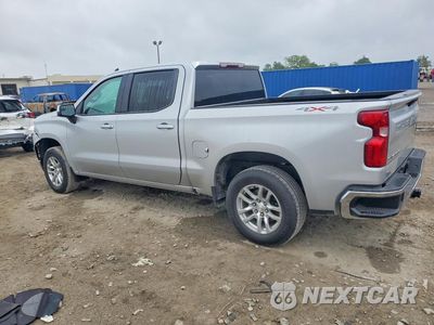 Drugie zdjęcie samochodu z przodu: 2019 CHEVROLET SILVERADO K1500 LT VIN:1GCUYDED3KZ116188 - miniatura