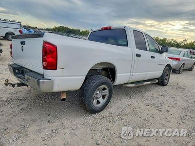 Trzecie zdjęcie samochodu z tyłu: 2007 DODGE RAM 1500 ST VIN:1D7HA18K67J577606 - miniatura