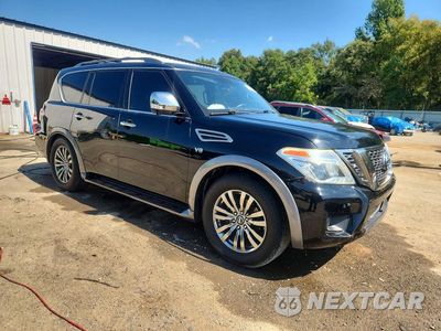 Czwarte zdjęcie samochodu z boku: 2018 NISSAN ARMADA PLATINUM VIN:JN8AY2ND1J9056793 - miniatura