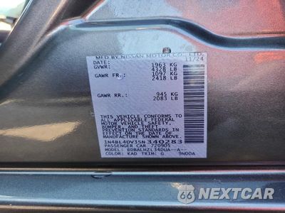 Zdjęcie 13 z 13 samochodu: 2025 NISSAN ALTIMA SV VIN:1N4BL4DV3SN340283 - miniatura