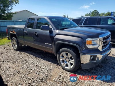 Czwarte zdjęcie samochodu z boku: 2015 GMC SIERRA K1500 SLE VIN:1GTV2UEC5FZ390138 - miniatura