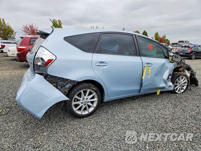Trzecie zdjęcie samochodu z tyłu: 2014 TOYOTA PRIUS V FIVE VIN:JTDZN3EU5EJ000177 - miniatura
