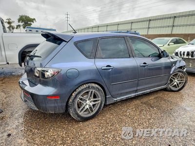 Trzecie zdjęcie samochodu z tyłu: 2008 MAZDA SPEED 3 VIN:JM1BK34L081128785 - miniatura