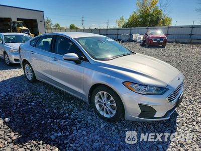 Czwarte zdjęcie samochodu z boku: 2019 FORD FUSION SE VIN:3FA6P0HD8KR168670 - miniatura