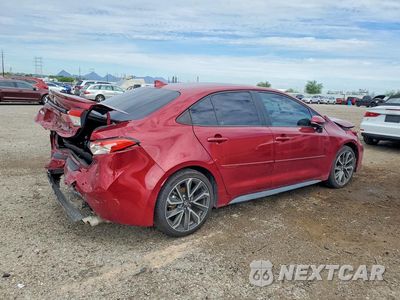Trzecie zdjęcie samochodu z tyłu: 2022 TOYOTA COROLLA SE VIN:5YFM4MCEXNP129686 - miniatura