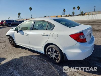 Drugie zdjęcie samochodu z przodu: 2012 HONDA CIVIC LX VIN:JHMFB2F51CS002219 - miniatura