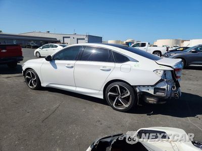 Drugie zdjęcie samochodu z przodu: 2018 HONDA ACCORD SPORT VIN:1HGCV1F38JA089304 - miniatura