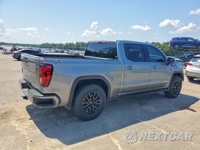 Trzecie zdjęcie samochodu z tyłu: 2023 GMC SIERRA K1500 ELEVATION VIN:1GTUUCE85PZ290411 - miniatura