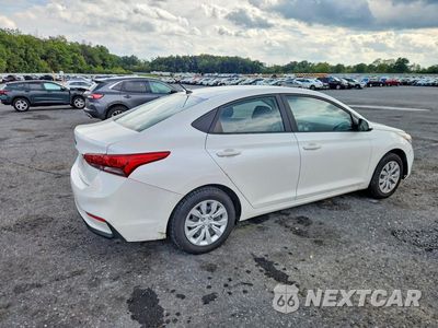 Trzecie zdjęcie samochodu z tyłu: 2019 HYUNDAI ACCENT SE VIN:3KPC24A37KE076445 - miniatura