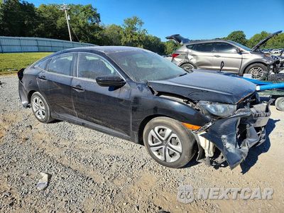 Czwarte zdjęcie samochodu z boku: 2017 HONDA CIVIC LX VIN:2HGFC2F50HH552655 - miniatura