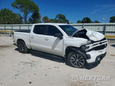 Czwarte zdjęcie samochodu z boku: 2021 CHEVROLET SILVERADO C1500 RST VIN:3GCPWDED8MG196044 - miniatura