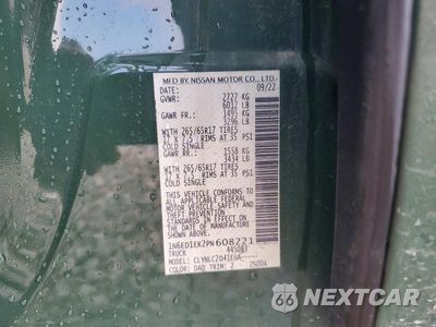 Zdjęcie 13 z 13 samochodu: 2023 NISSAN FRONTIER SV VIN:1N6ED1EK2PN608221 - miniatura