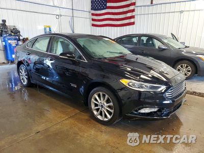 Czwarte zdjęcie samochodu z boku: 2017 FORD FUSION SE PHEV VIN:3FA6P0PU9HR363073 - miniatura