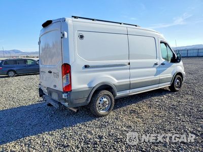 Trzecie zdjęcie samochodu z tyłu: 2021 FORD TRANSIT 250 DELIVERY VAN VIN:1FTBR2C84MKA43360 - miniatura