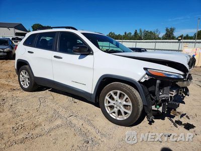 Czwarte zdjęcie samochodu z boku: 2016 JEEP CHEROKEE SPORT VIN:1C4PJLAB7GW127235 - miniatura