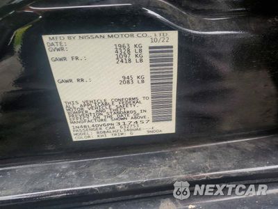 Zdjęcie 12 z 12 samochodu: 2023 NISSAN ALTIMA SV VIN:1N4BL4DV6PN317457 - miniatura