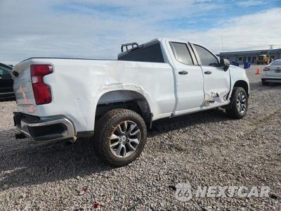 Trzecie zdjęcie samochodu z tyłu: 2019 CHEVROLET SILVERADO C1500 VIN:1GCRWAEH4KZ290011 - miniatura