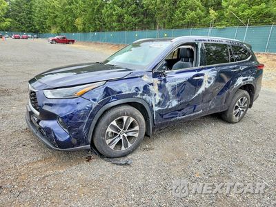 2022 TOYOTA HIGHLANDER XLE 5TDHZRBH7NS230008 - główne zdjęcie licytacji z USA - miniatura