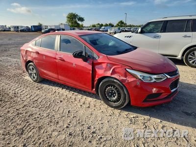 Czwarte zdjęcie samochodu z boku: 2018 CHEVROLET CRUZE LS VIN:1G1BC5SM3J7171548 - miniatura