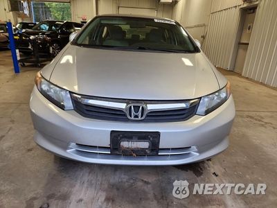 Piąte zdjęcie samochodu w środku: 2012 HONDA CIVIC LX VIN:19XFB2F55CE105633 - miniatura