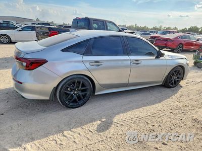 Trzecie zdjęcie samochodu z tyłu: 2025 HONDA CIVIC SPORT VIN:2HGFE2F52SH586503 - miniatura