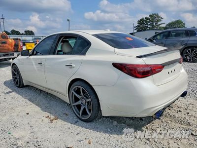 Drugie zdjęcie samochodu z przodu: 2019 INFINITI Q50 3.0T LUXE VIN:JN1EV7AP1KM516166 - miniatura