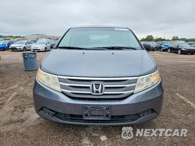 Piąte zdjęcie samochodu w środku: 2011 HONDA ODYSSEY EXL VIN:5FNRL5H68BB052579 - miniatura