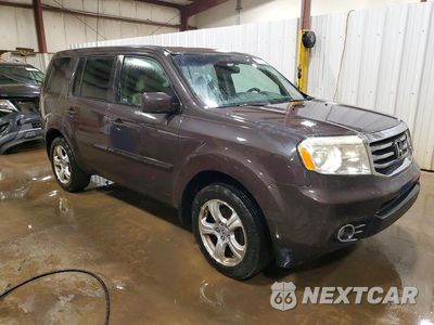 Czwarte zdjęcie samochodu z boku: 2013 HONDA PILOT EXL VIN:5FNYF4H57DB020102 - miniatura