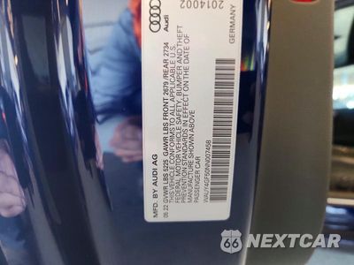 Zdjęcie 13 z 13 samochodu: 2022 AUDI S5 PRESTIGE VIN:WAUY4GF50NN007458 - miniatura