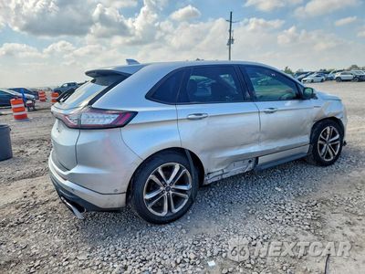 Trzecie zdjęcie samochodu z tyłu: 2015 FORD EDGE SPORT VIN:2FMTK3AP7FBB47360 - miniatura