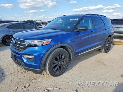 2021 FORD EXPLORER XLT 1FMSK7DH1MGA94684 - główne zdjęcie licytacji z USA - miniatura
