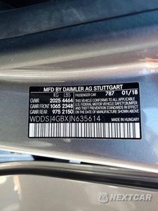 Zdjęcie 13 z 13 samochodu: 2018 MERCEDES-BENZ CLA 250 4MATIC VIN:WDDSJ4GBXJN635614 - miniatura