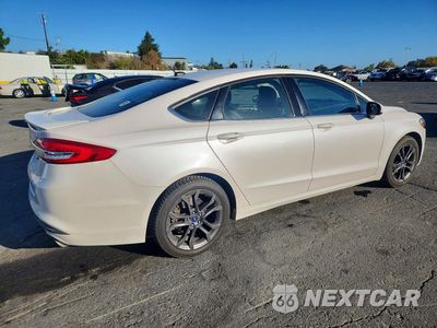 Trzecie zdjęcie samochodu z tyłu: 2018 FORD FUSION SE VIN:3FA6P0H71JR184783 - miniatura