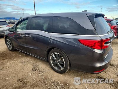 Drugie zdjęcie samochodu z przodu: 2023 HONDA ODYSSEY ELITE VIN:5FNRL6H95PB049050 - miniatura