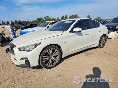 2018 INFINITI Q50 3.0T LUXE JN1EV7AR8JM610819 - główne zdjęcie licytacji z USA - miniatura