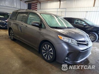 Czwarte zdjęcie samochodu z boku: 2019 TOYOTA SIENNA XLE PREMIUM 7-PASSENGER VIN:5TDDZ3DC6KS227092 - miniatura