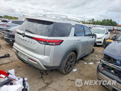 Trzecie zdjęcie samochodu z tyłu: 2022 NISSAN PATHFINDER SL VIN:5N1DR3CD0NC250654 - miniatura