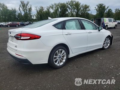 Trzecie zdjęcie samochodu z tyłu: 2020 FORD FUSION SE VIN:3FA6P0LUXLR262753 - miniatura
