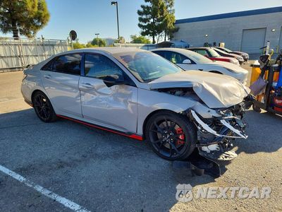 Czwarte zdjęcie samochodu z boku: 2026 HYUNDAI ELANTRA N BASE VIN:KMHLW4DK8TU040785 - miniatura