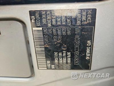 Zdjęcie 12 z 12 samochodu: 2011 MERCEDES-BENZ SPRINTER 2500 VIN:WDZPE8CCXB5608263 - miniatura
