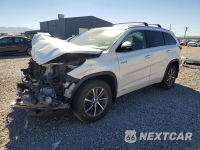 2017 TOYOTA HIGHLANDER HYBRID XLE 5TDJGRFH3HS036579 - główne zdjęcie licytacji z USA - miniatura