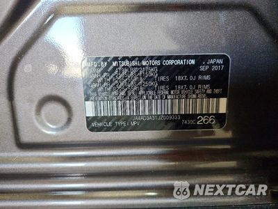 Zdjęcie 12 z 12 samochodu: 2018 MITSUBISHI OUTLANDER SE VIN:JA4AD3A31JZ009333 - miniatura