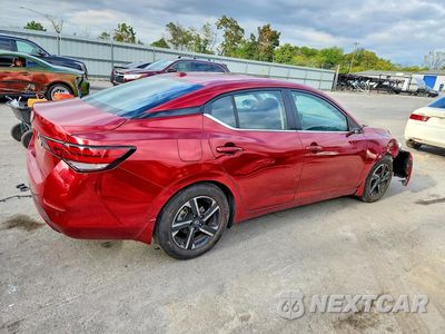 Trzecie zdjęcie samochodu z tyłu: 2025 NISSAN SENTRA SV VIN:3N1AB8CV3SY263101 - miniatura