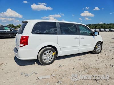 Trzecie zdjęcie samochodu z tyłu: 2017 DODGE GRAND CARAVAN SE VIN:2C4RDGBGXHR687410 - miniatura