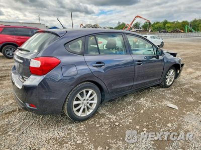 Trzecie zdjęcie samochodu z tyłu: 2013 SUBARU IMPREZA PREMIUM VIN:JF1GPAC61DH841547 - miniatura